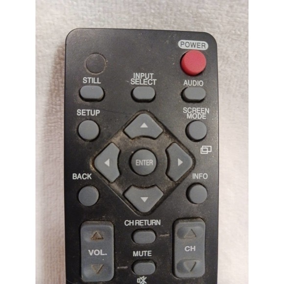 Universal TV VCR Remote Control used vintage works and/or for parts - Picture 2 of 10